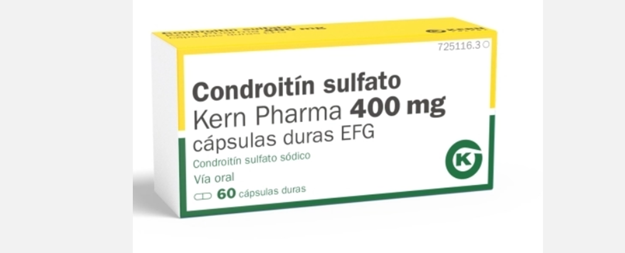 Kern Pharma presenta Condroitín sulfato 400 mg