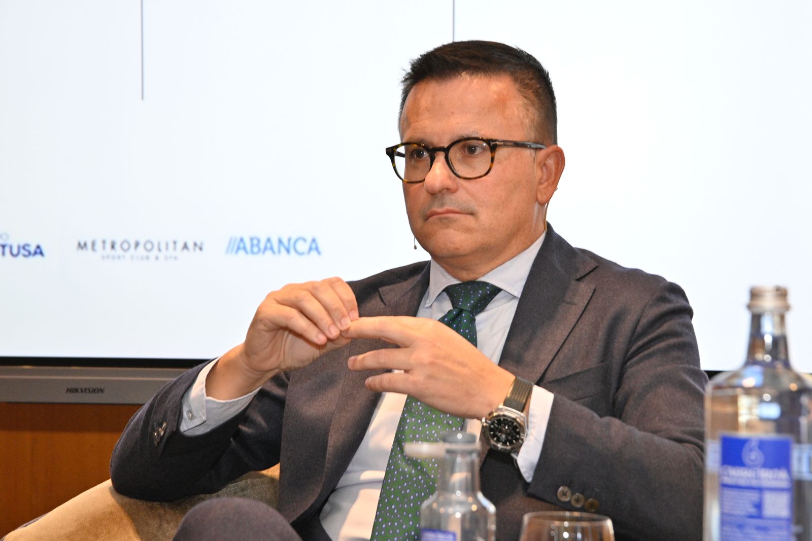 José González Vázquez, conselleiro de Emprego, Comercio e Emigración de la Xunta de Galicia